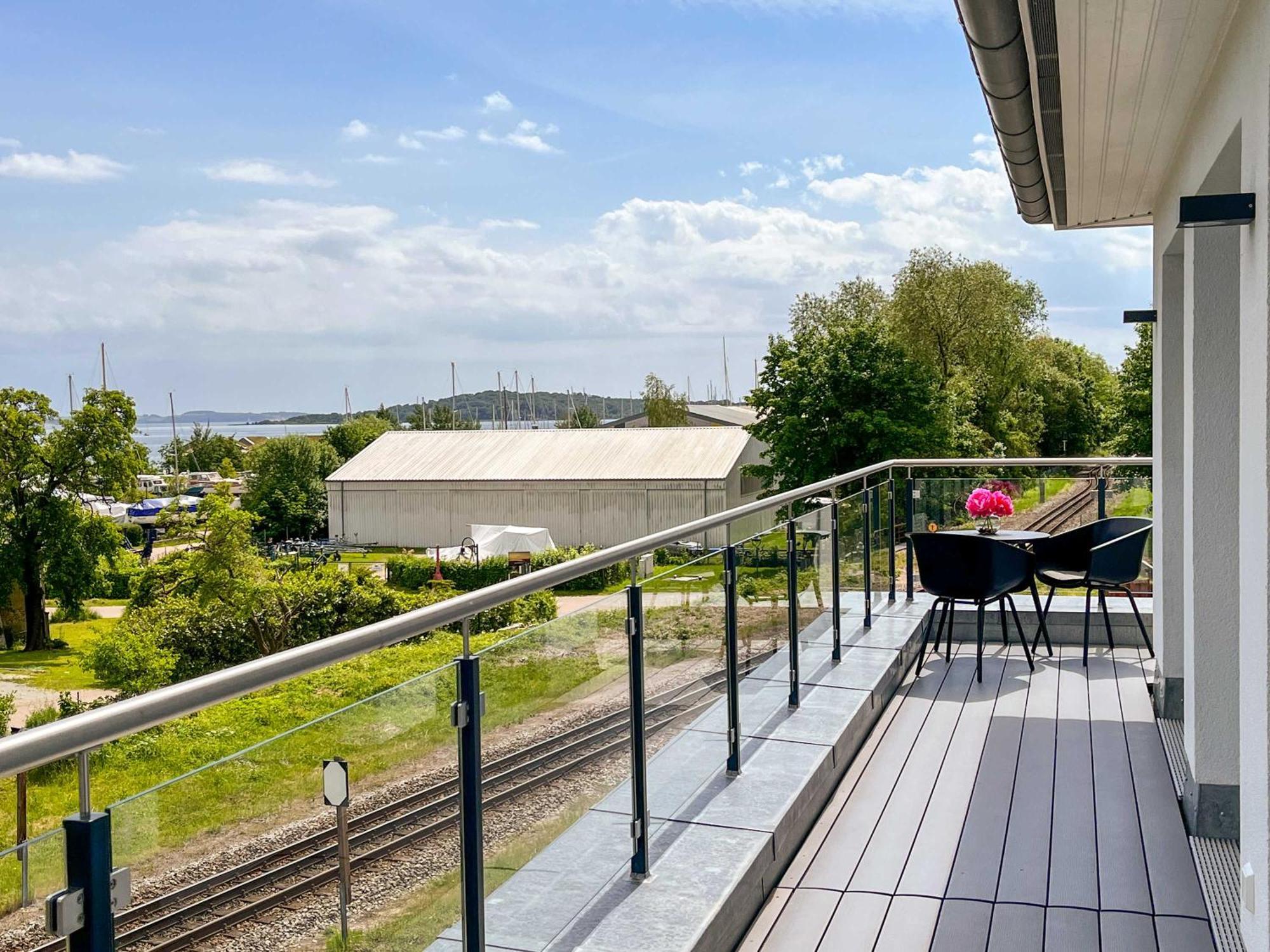 Ferienwohnung Penthouse Meerblick Lauterbach  Exterior foto