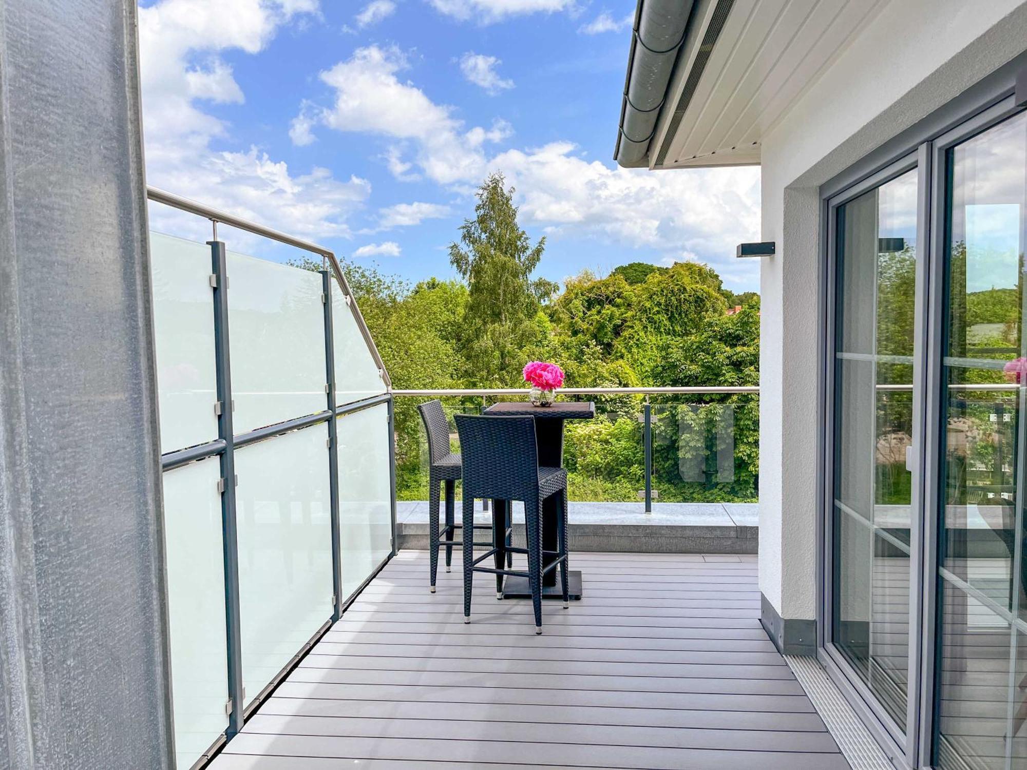 Ferienwohnung Penthouse Meerblick Lauterbach  Exterior foto